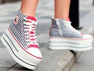 С чем носить обувь на платформе