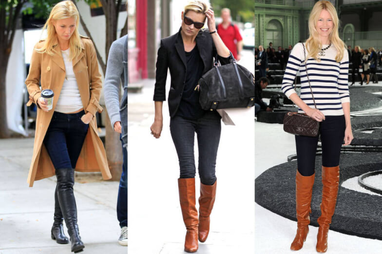 На холодное время - Сапоги ботфорты