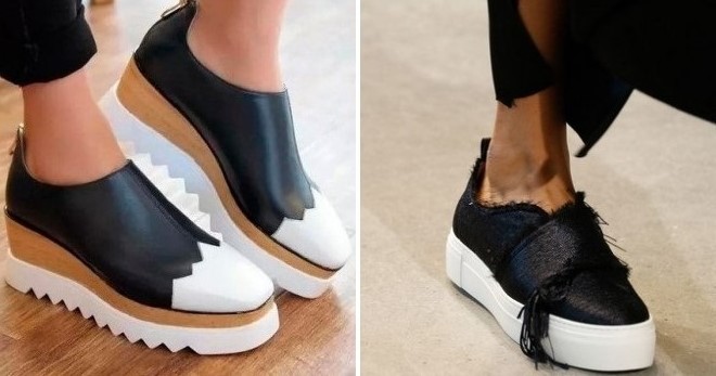 Черные слипоны – самые модные модели и с чем носить?