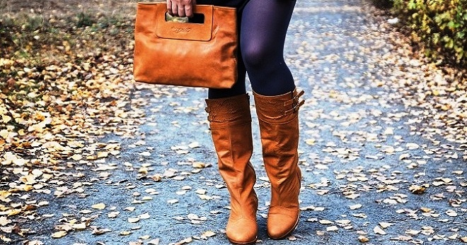 Рыжие сапоги – с чем носить и как создавать стильные образы?