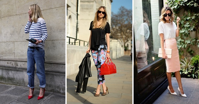 С чем носить туфли-лодочки – 48 фото самых модных образов на все случаи жизни