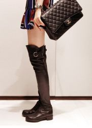 Сапоги выше колена 