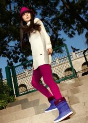 женские дутые сапоги 