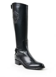 Осенние сапоги без каблука