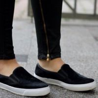 Слипоны на платформе 