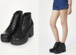 ботинки на тракторной подошве