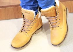 теплые женские ботинки на зиму