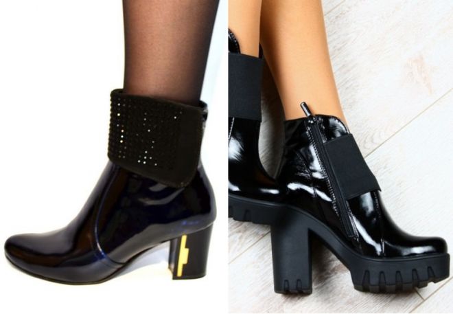 лакированные ботинки 18