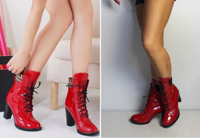 лакированные ботинки 19
