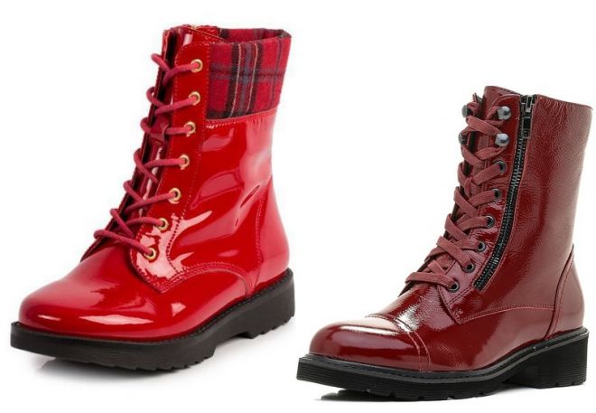 лакированные ботинки 20