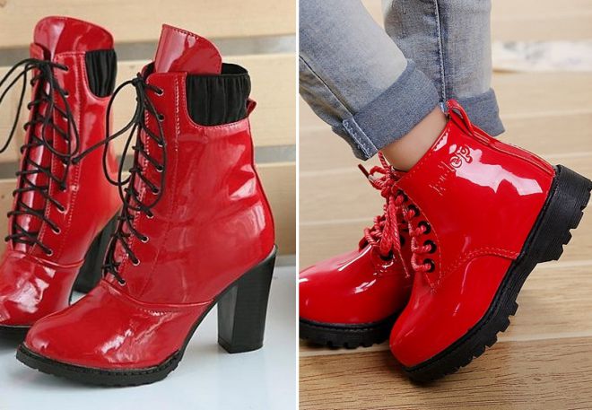 лакированные ботинки 21