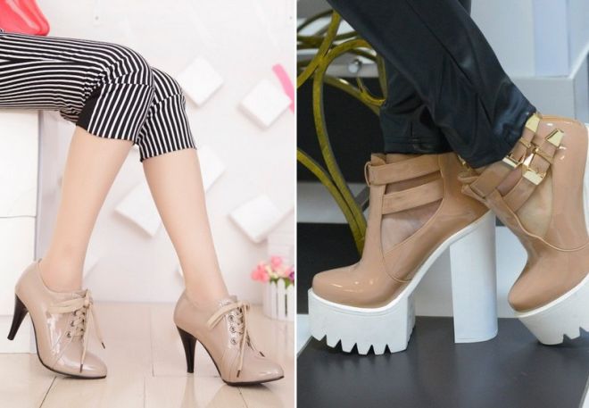 лакированные ботинки 22