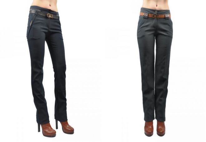 женские утепленные брюки15