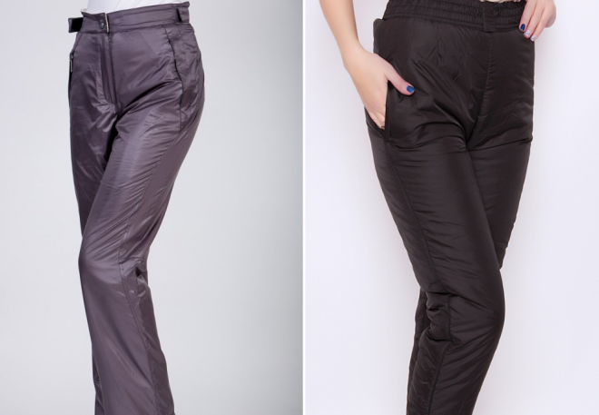 женские утепленные брюки4