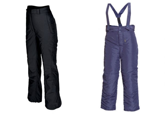 женские утепленные брюки8