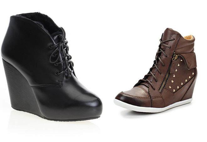 ботильоны на шнурках