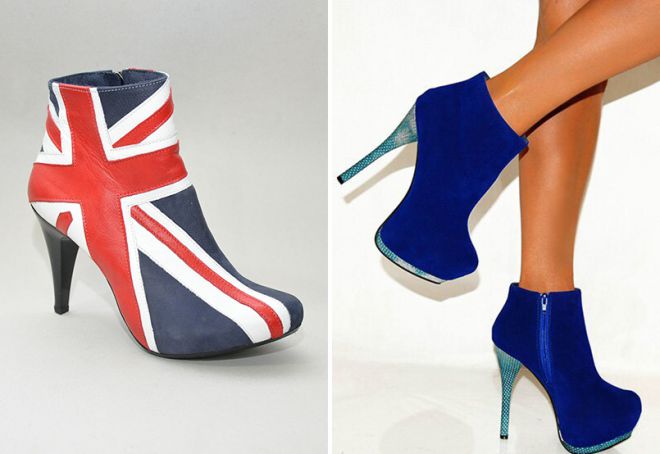 демисезонные ботильоны