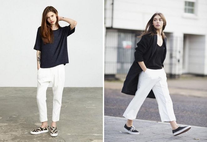 туфли под белые брюки