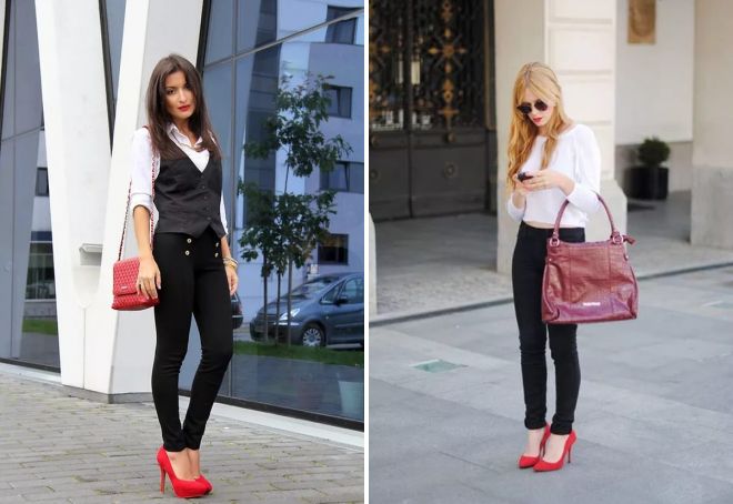 туфли под черные брюки