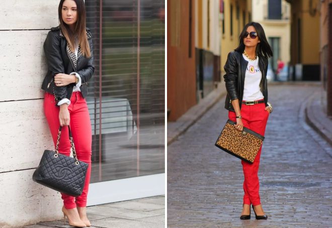 брюки и туфли лодочки