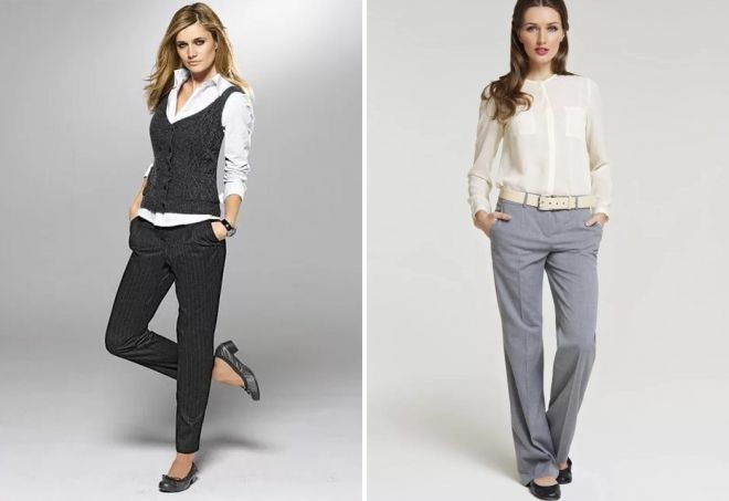 туфли под классические брюки