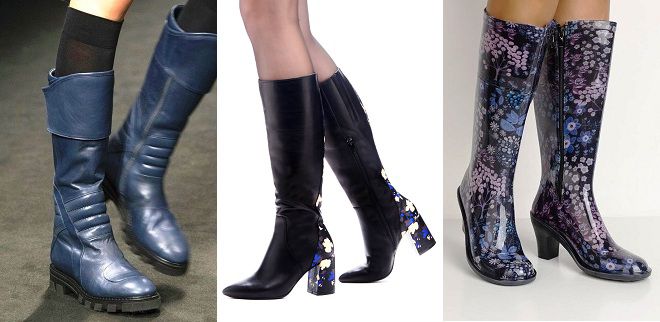 модные весенние сапоги 2018