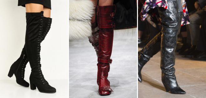 сапоги ботфорты 2018