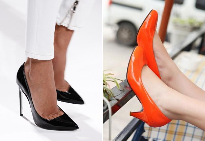 классические туфли лодочки