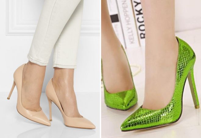 классические туфли лодочки