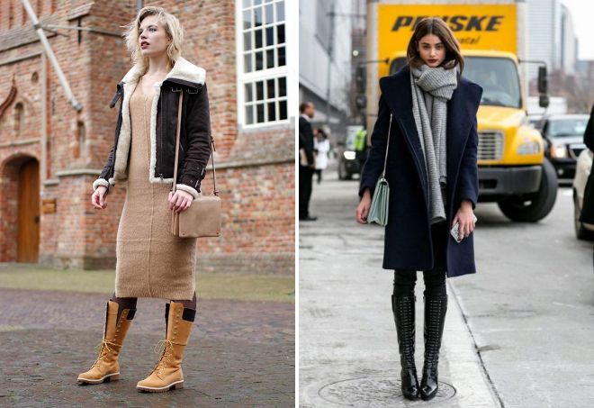 высокие черные сапоги высокие черные сапоги