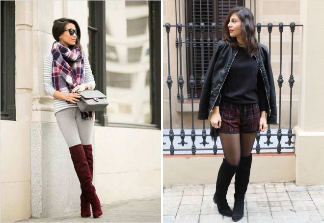 образы с высокими сапогами образы с высокими сапогами