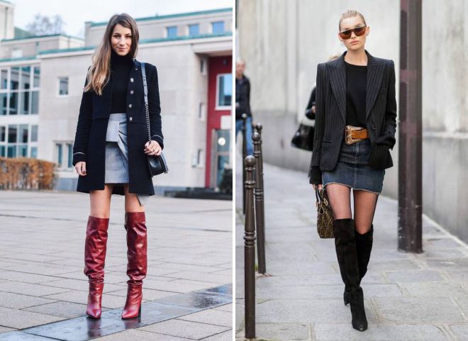 с чем сочетать высокие сапоги с чем сочетать высокие сапоги