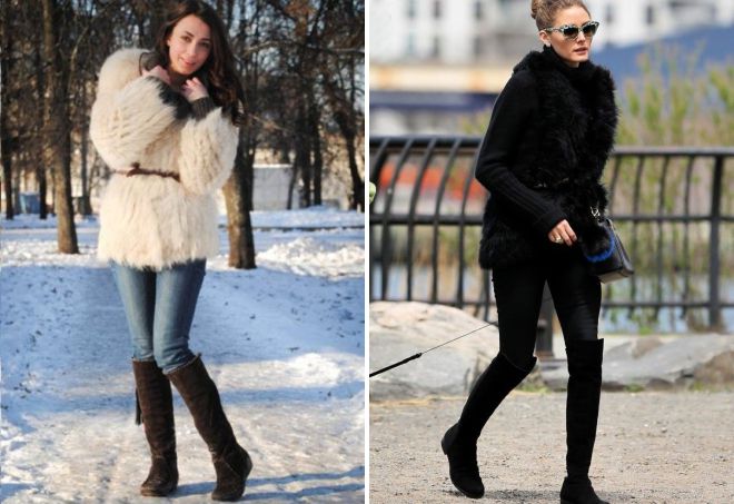 женские высокие сапоги без каблука женские высокие сапоги без каблука