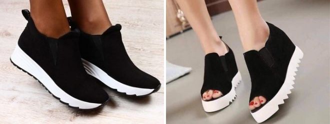 черно белые слипоны 2017 года