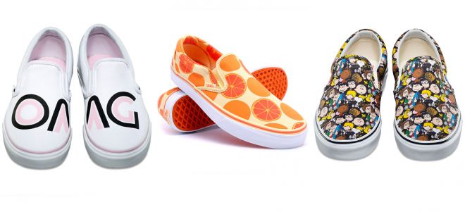 Женские слипоны Vans