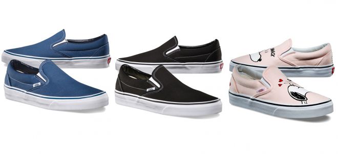 женские слипоны Ванс