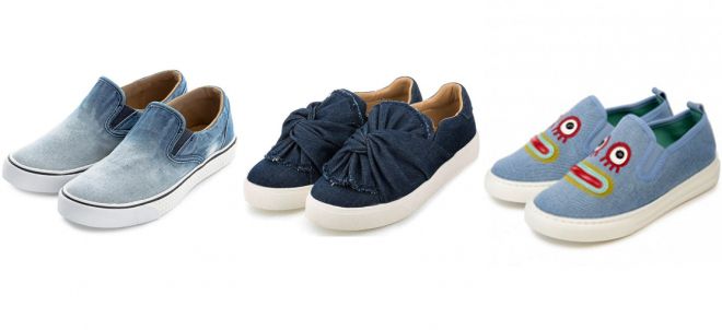 стильные женские слипоны