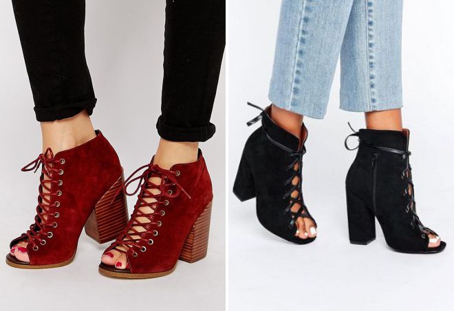  женские замшевые ботильоны