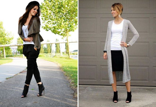 весенние замшевые ботильоны