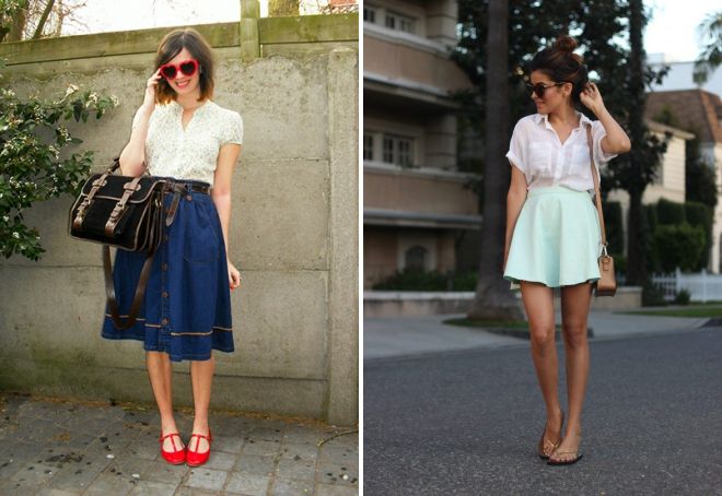 с чем носить босоножки на плоской подошве