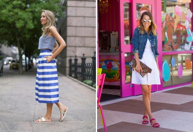 летние босоножки 2017 без каблука