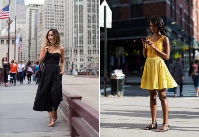 модные босоножки без каблука