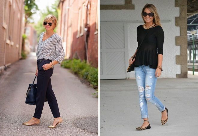 босоножки без каблука с закрытым носом