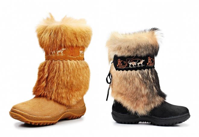 женские зимние унты