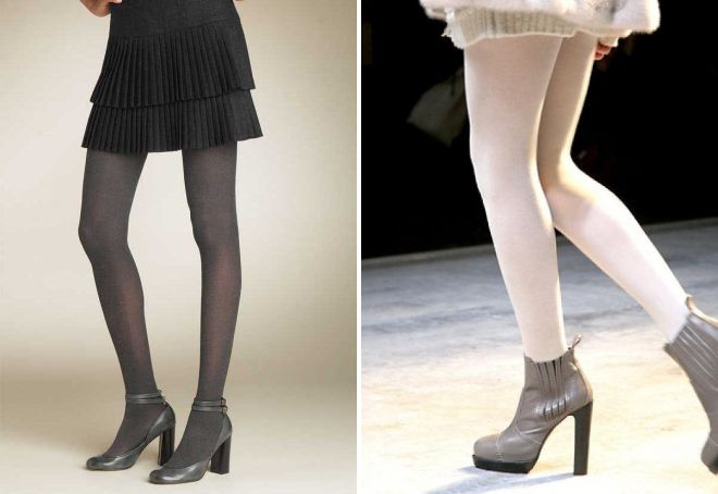 серые женские туфли