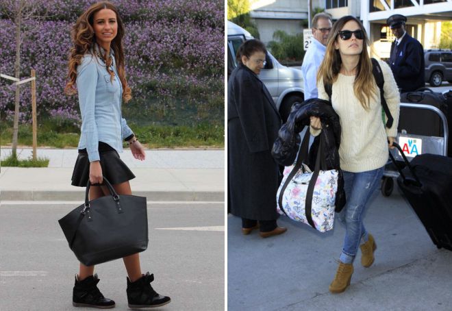 образ с ботинками на танкетке