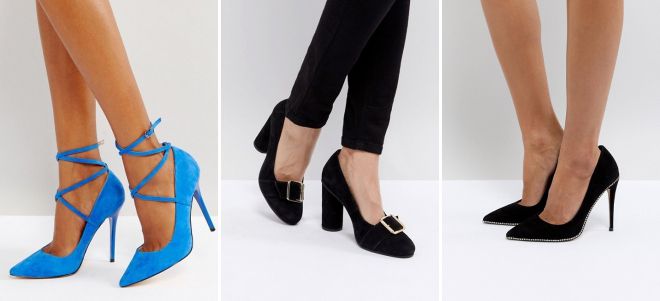 классические туфли лодочки на шпильке