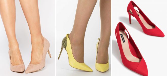 классические туфли на каблуке