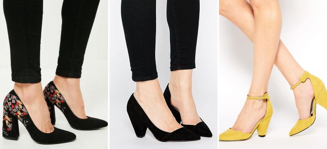 женские классические туфли лодочки