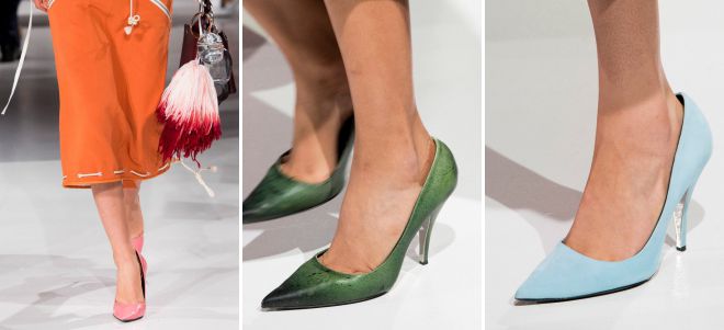 классические туфли лодочки